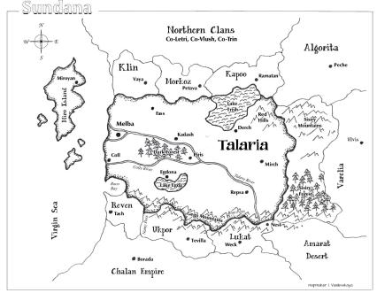 Map Of Talaria